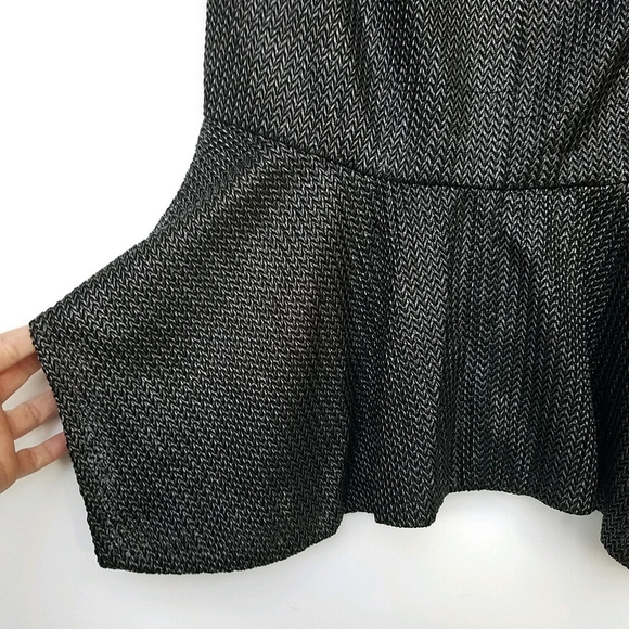 NWT Fashion Designer Alberto MAKALI Peplum Tank Top Sz 8 - Picture 4 of 13